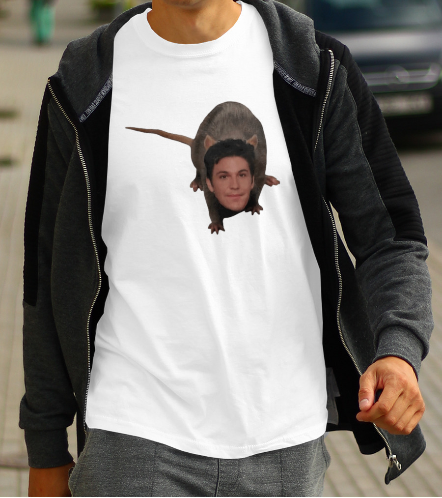 Ben Affleck Rat Meme Face Mashup T-Shirt