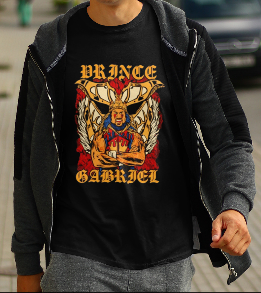Prince Gabriel WWE Royal Warrior Wings T-Shirt