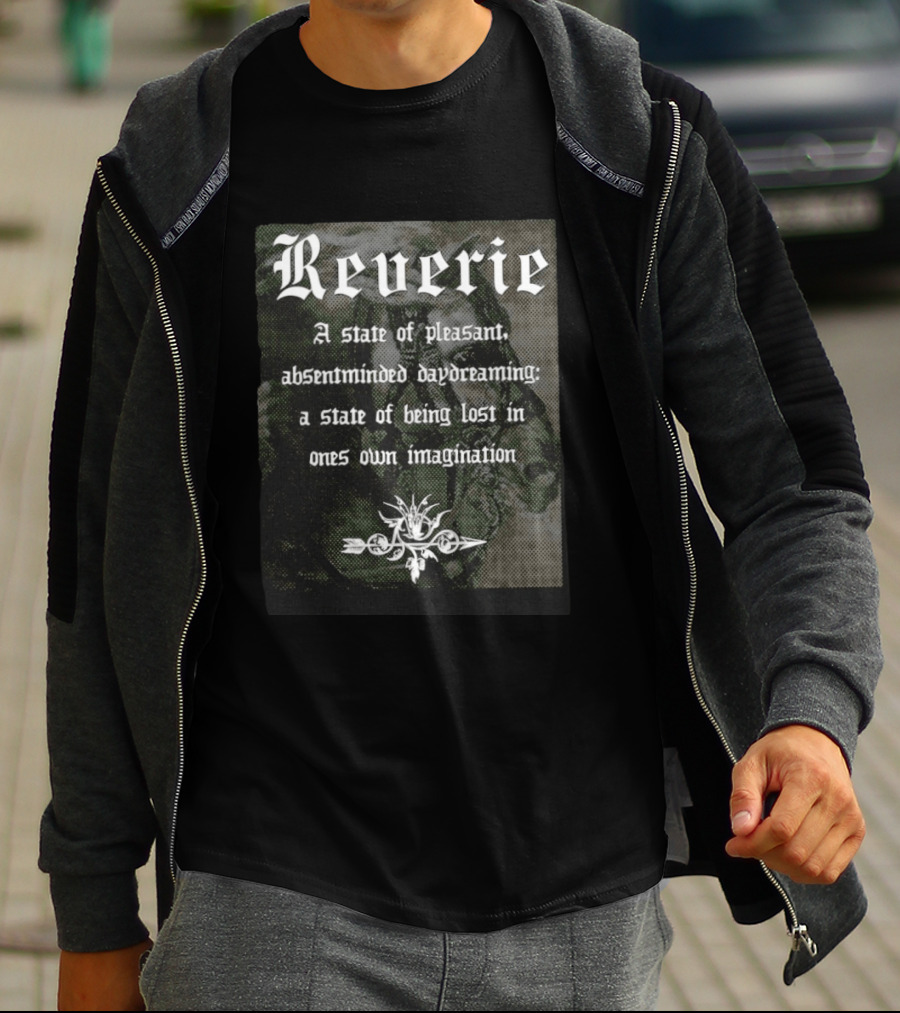 Reverie A State Of Pleasant Absentminded Daydreaming Imagination T-Shirt