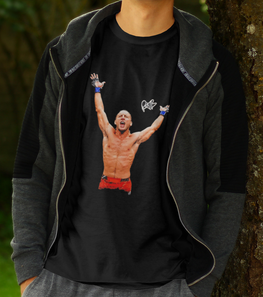 Ryan Hall UFC 2026 Victory Celebration Champion Pose T-Shirt
