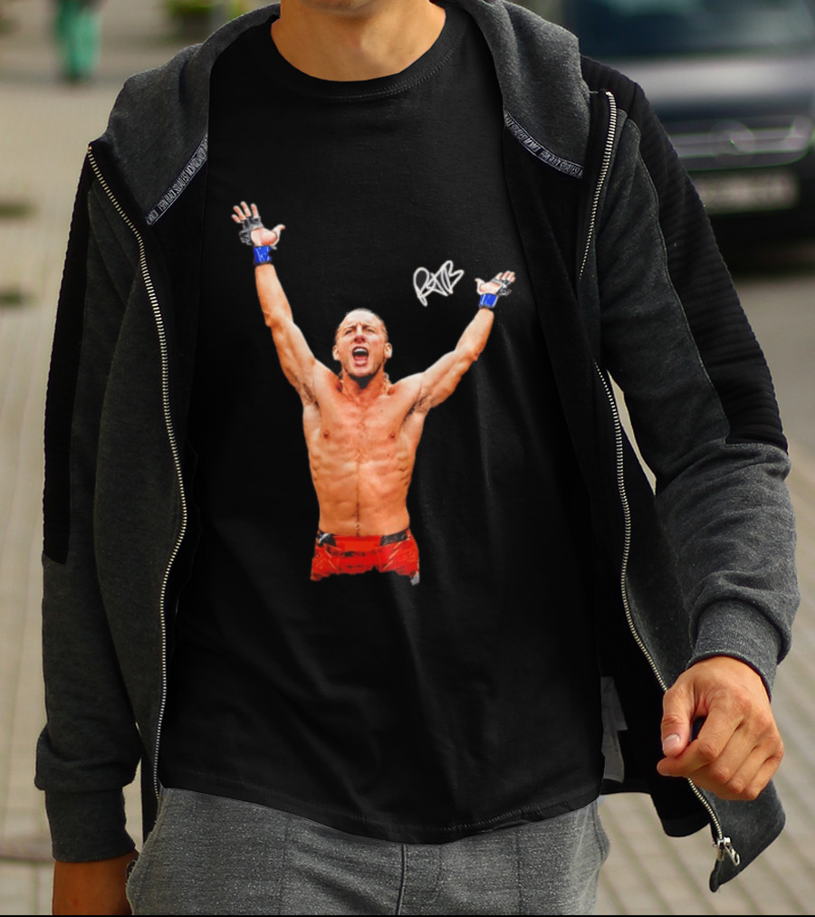 Ryan Hall UFC 2026 Victory Celebration Champion Pose T-Shirt