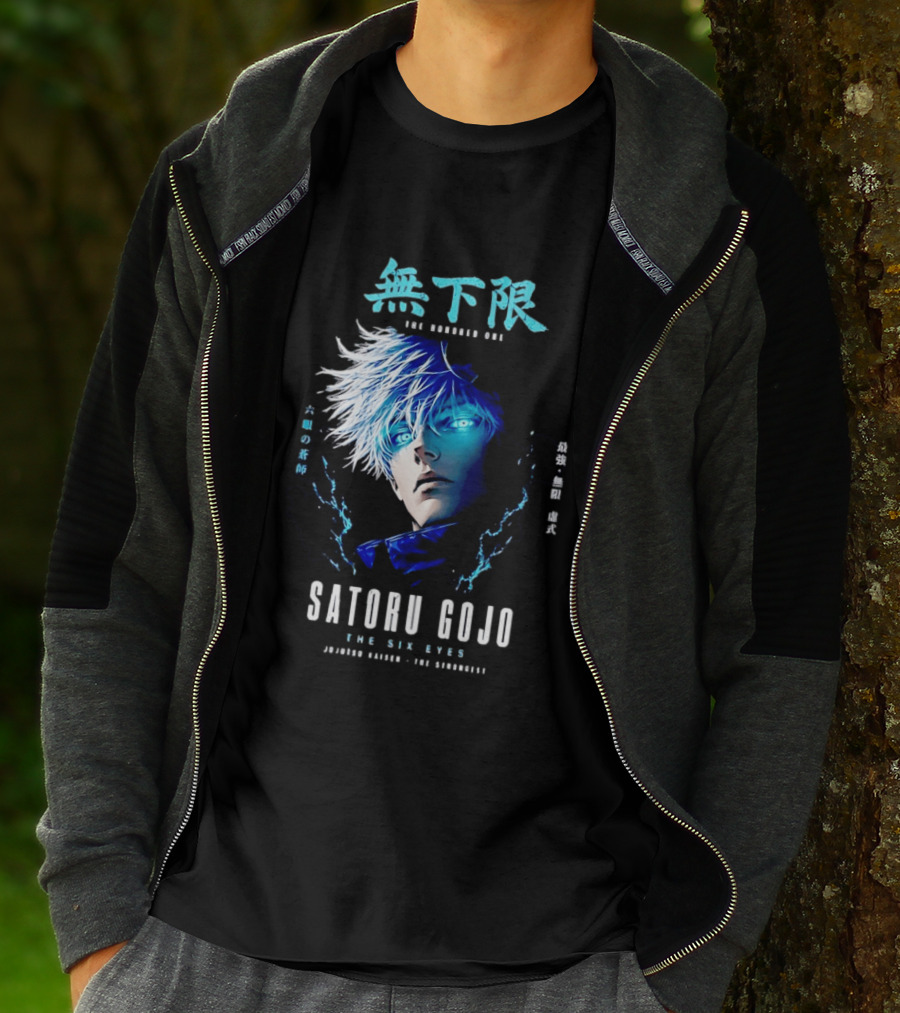 Satoru Gojo The Six Eyes Jujutsu Kaisen The Honored One T-Shirt