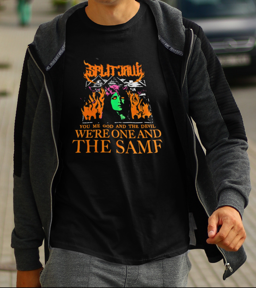 Split Jaw You Me God And The Devil We're One And The Same T-Shirt