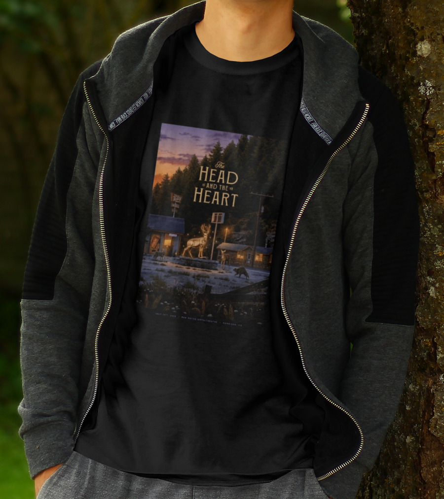 The Head And The Heart July 16 2026 Red Rocks Amphitheatre Morrison CO T-Shirt