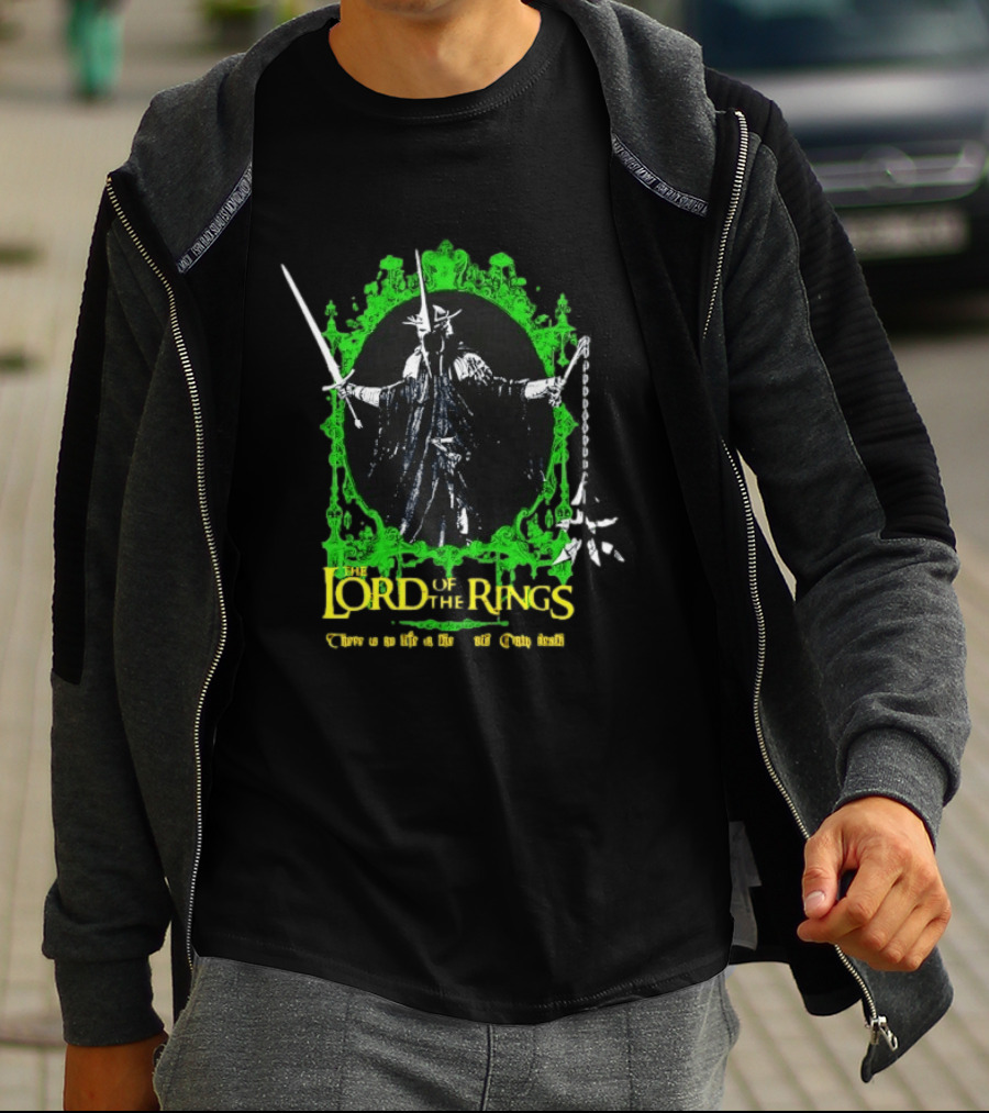 The Lord Of The Rings Witch King Of Angmar No Life In The Void Only Death T-Shirt