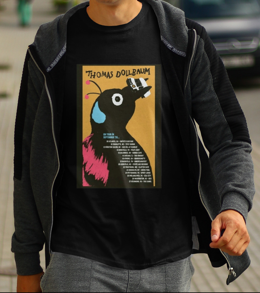 Thomas Dollbaum 2026 Tour September Concert Dates And Cities List T-Shirt
