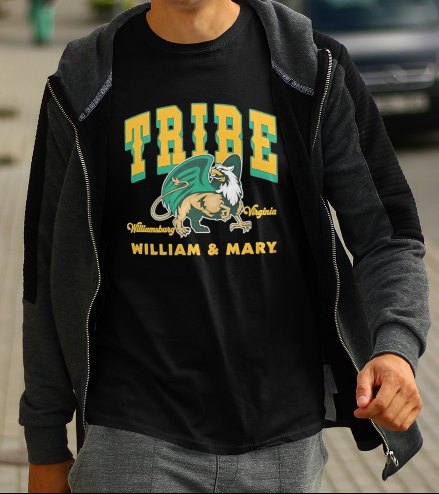 Tribe Williamsburg Virginia William & Mary Griffin T-Shirt