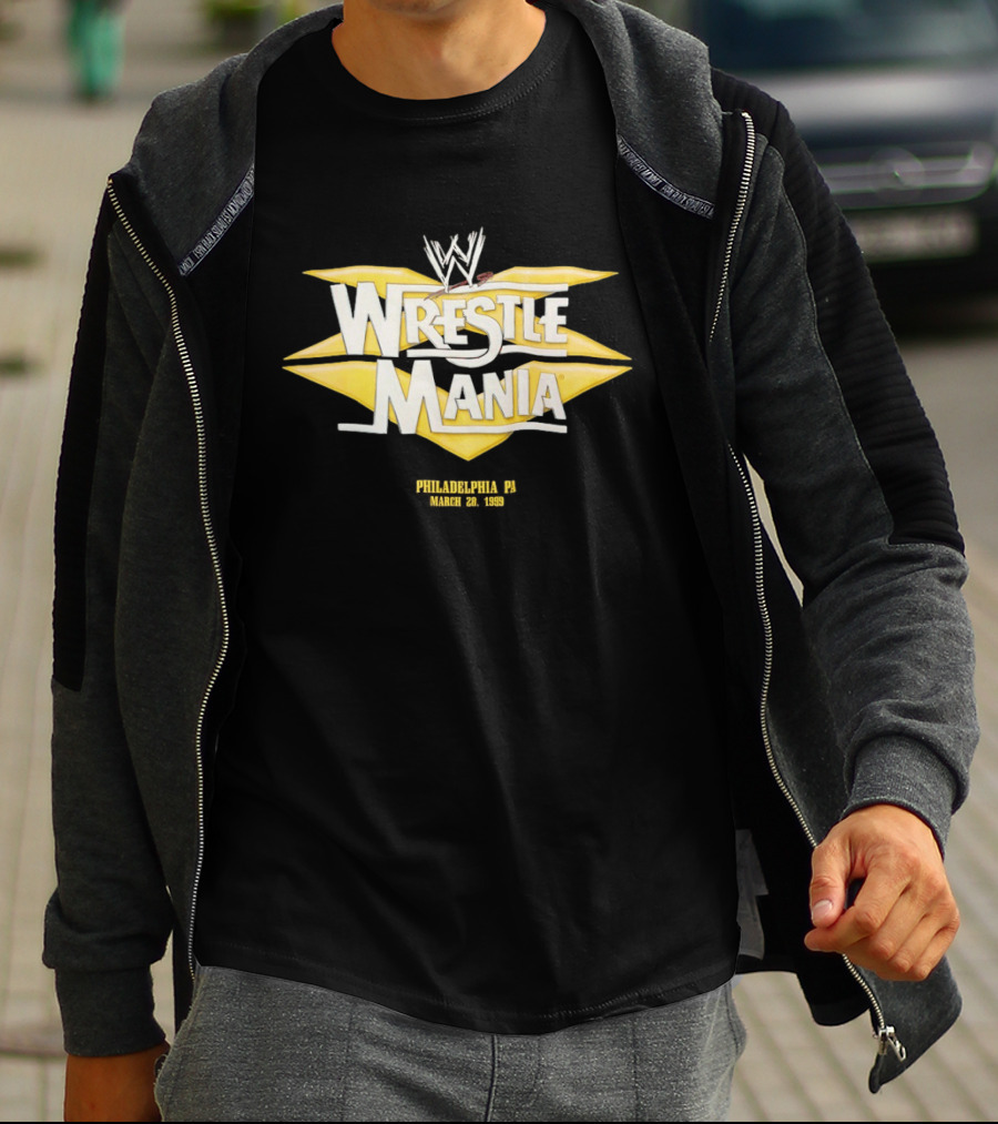 WWE WrestleMania XV Philadelphia March 28 1999 T-Shirt