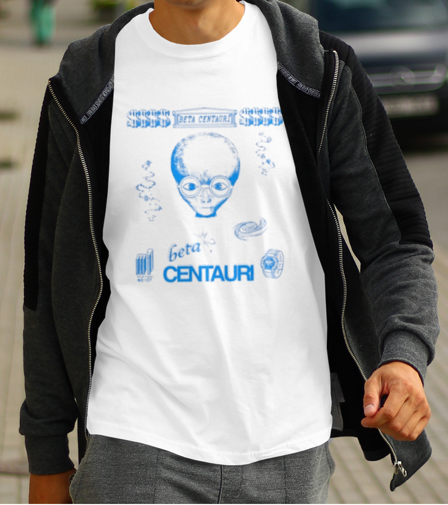 Beta Centauri Mondo Trasho Alien Space Adventure T-Shirt