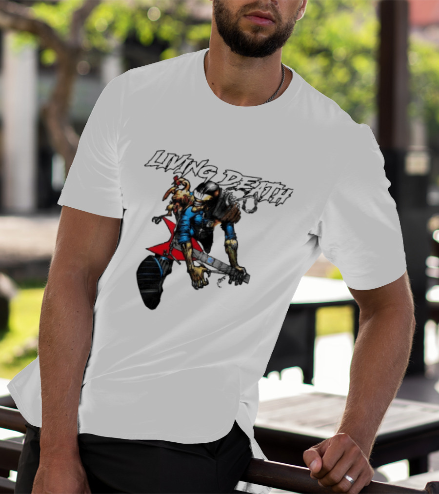 Judge Death Living Death 2000 AD Prison T-Shirt