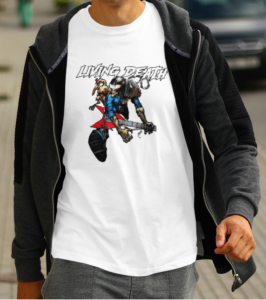 Judge Death Living Death 2000 AD Prison T-Shirt