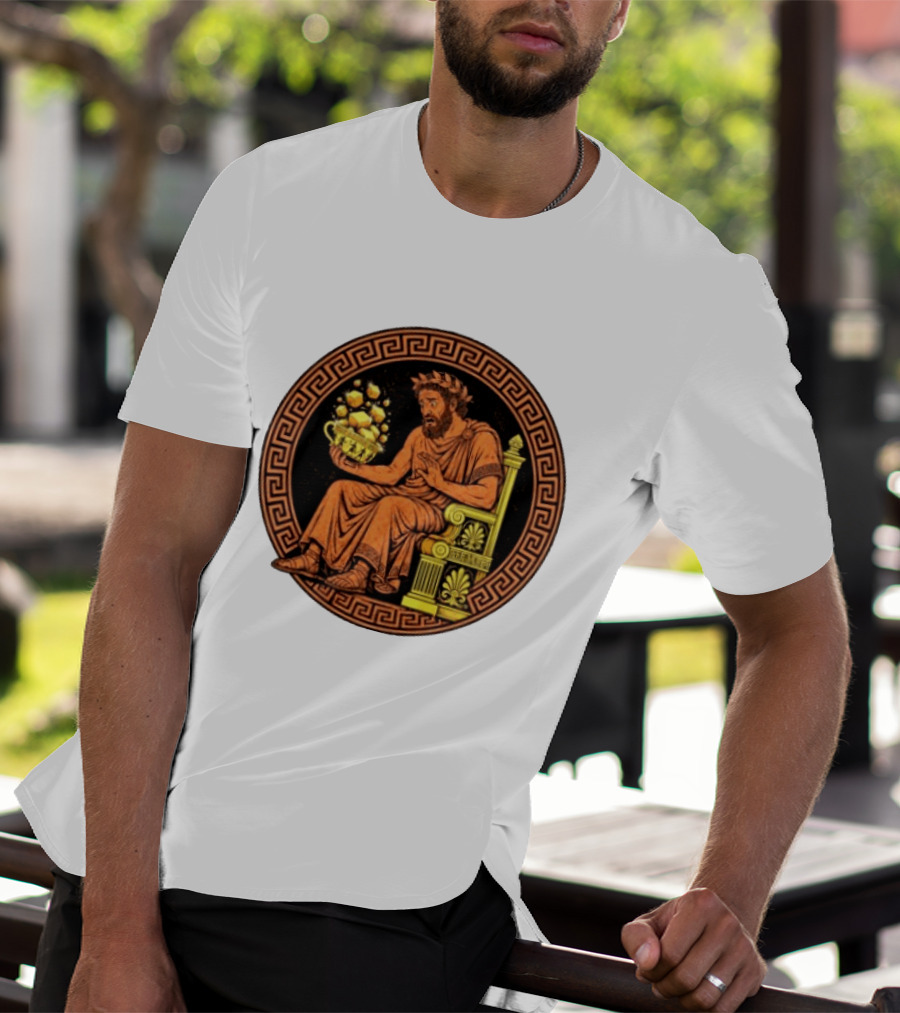 King Midas Ancient Greek Mythology Gold Transformative Touch T-Shirt