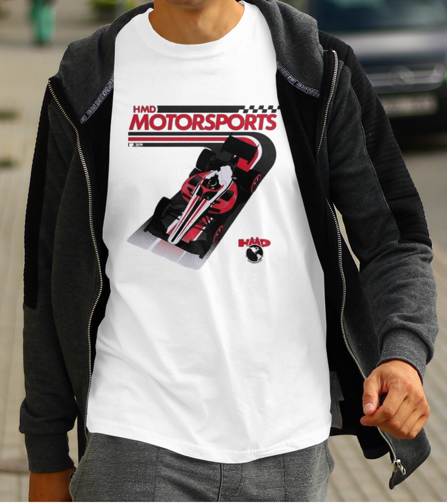HMD Motorsports Indy NXT 2026 Racing Car T-Shirt