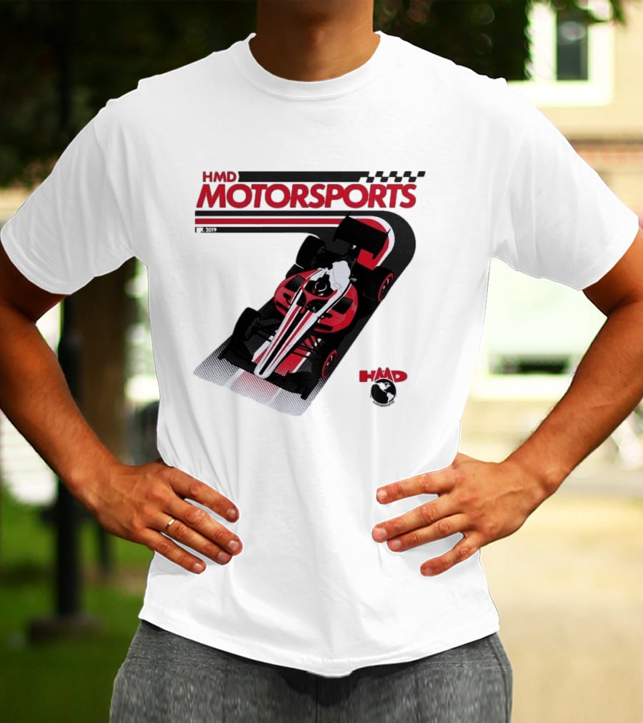 HMD Motorsports Indy NXT 2026 Racing Car T-Shirt
