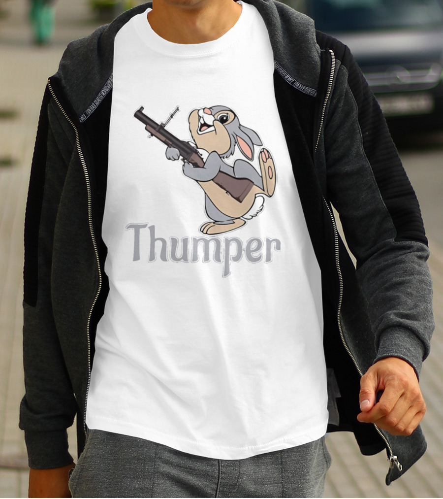 Thumper Rabbit Grenade Launcher Bambi T-Shirt
