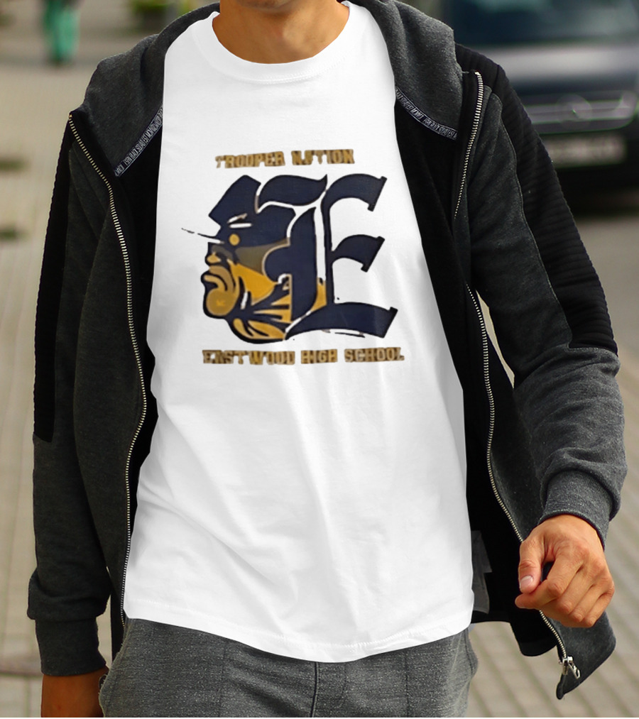 Trooper Nation Eastwood High School Football FE T-Shirt