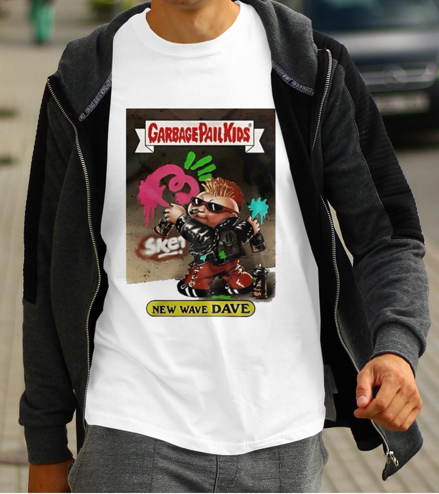 New Wave Dave Garbage Pail Topps T-Shirt