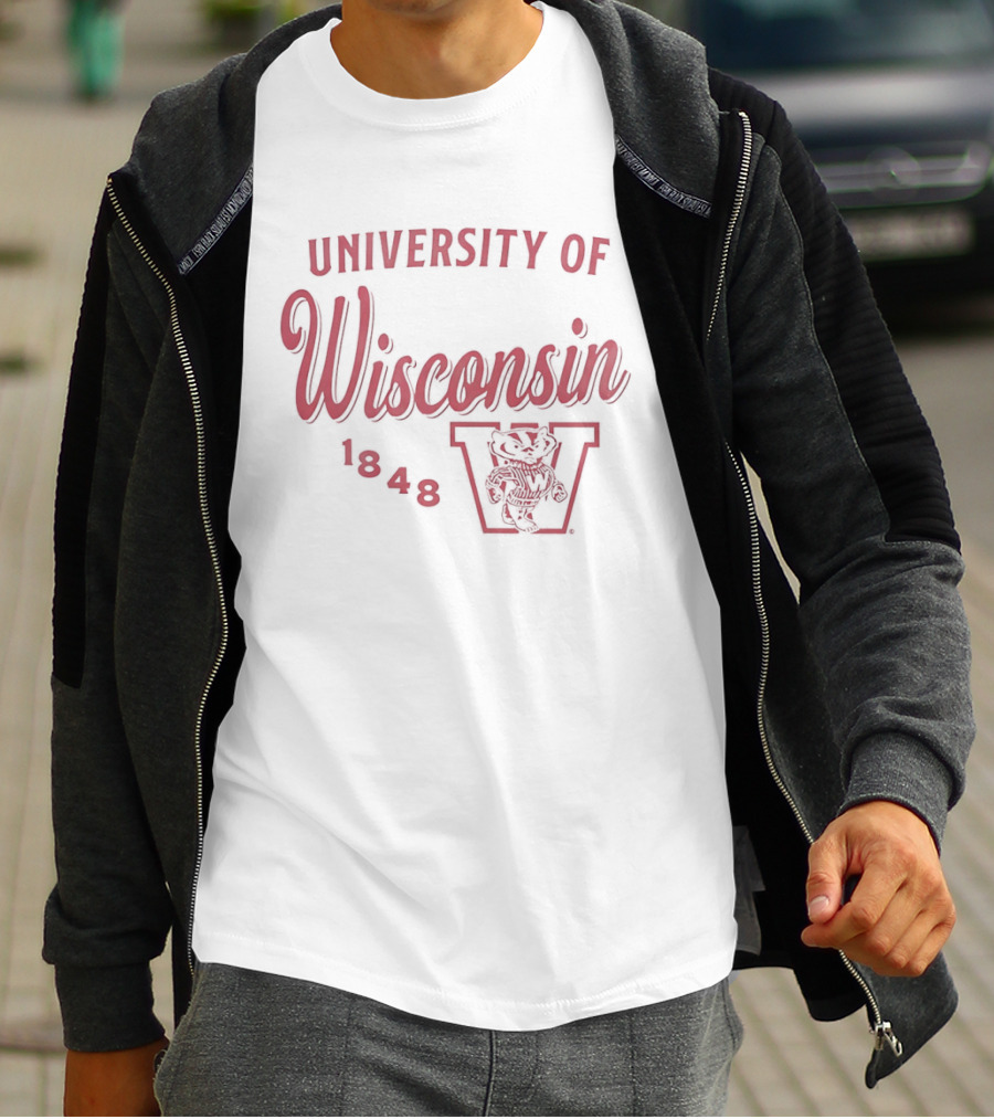 University Of Wisconsin 1848 Badger W T-Shirt
