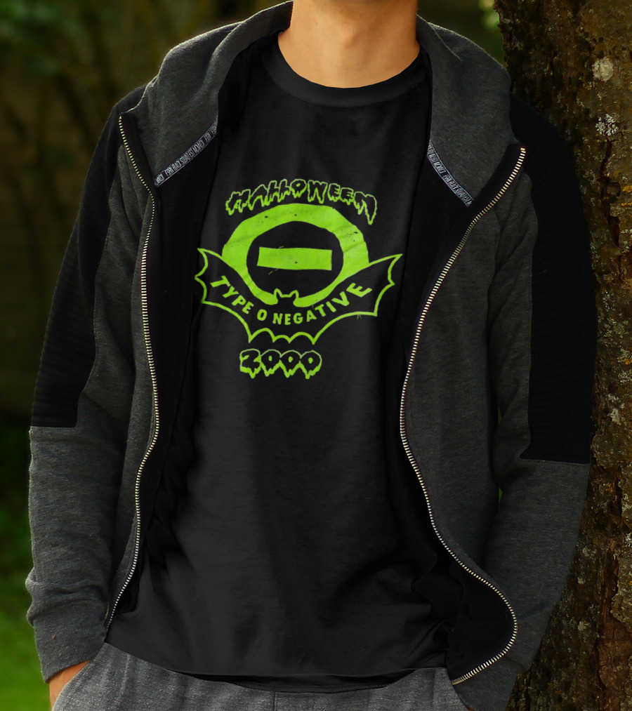 Halloween Type O Negative 2000 Gothic Metal Band T-Shirt