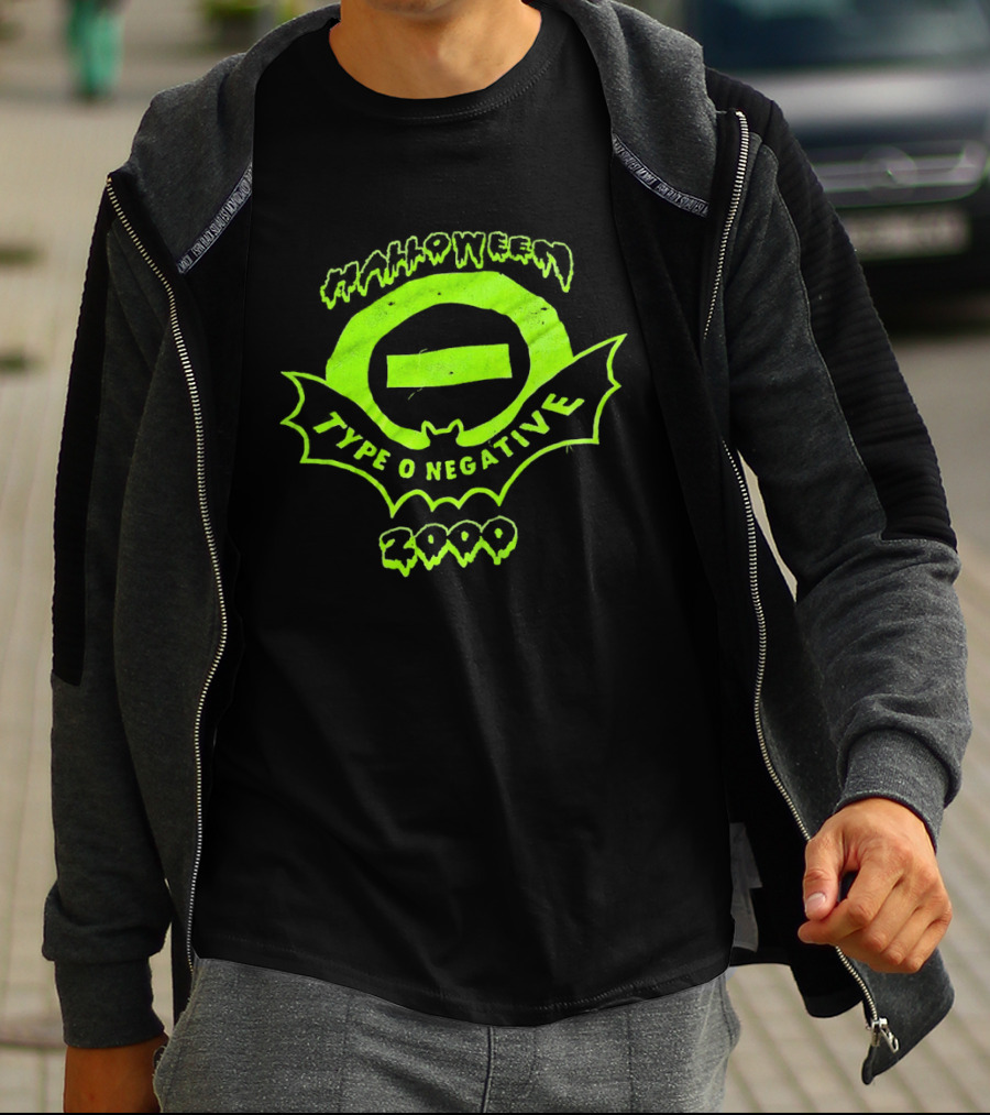 Halloween Type O Negative 2000 Gothic Metal Band T-Shirt