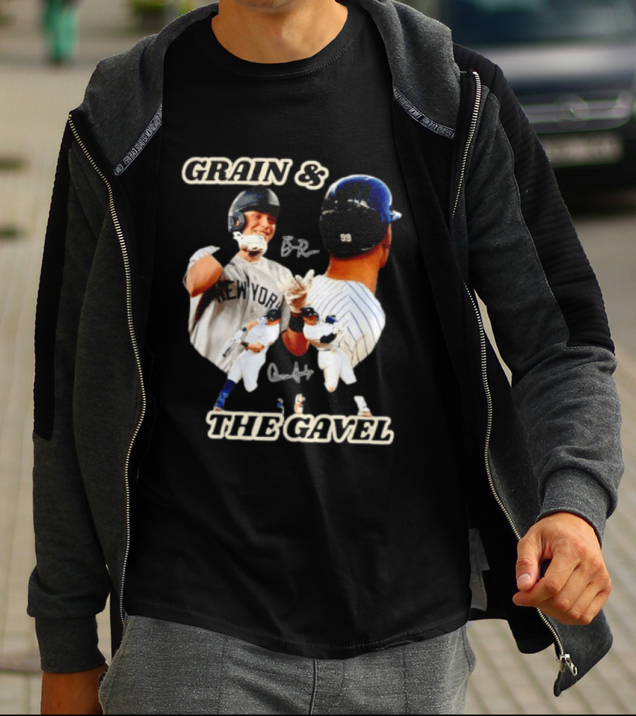 Grain & The Gavel Ben Rice Aaron Judge New York T-Shirt