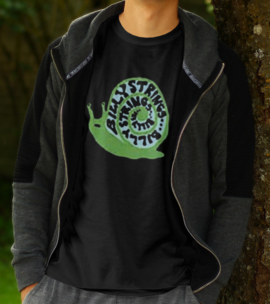 Billy Strings Summer 2026 Tour Snail With Dates T-Shirt