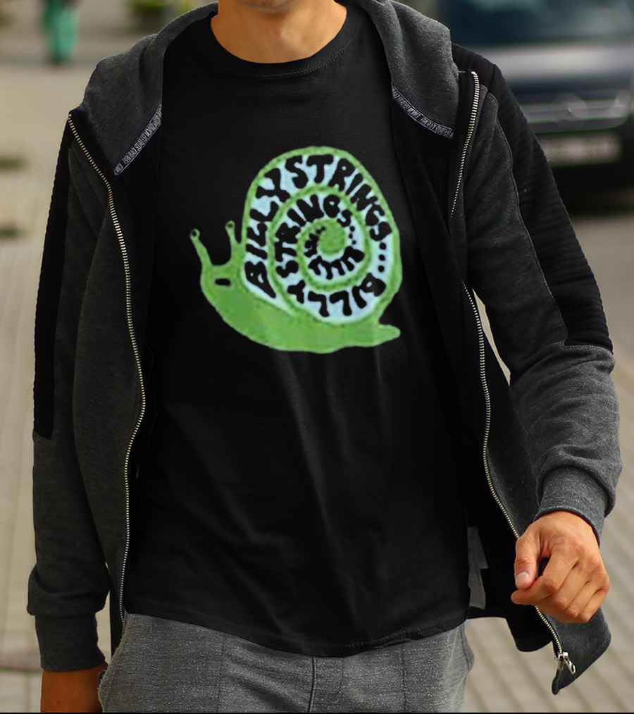 Billy Strings Summer 2026 Tour Snail With Dates T-Shirt