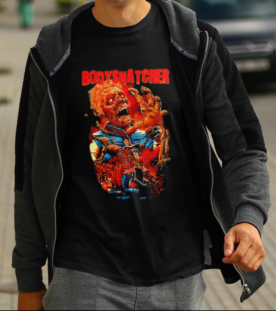 Bodysnatcher Zombie Horror Deathcore Fierce Undead Attack T-Shirt