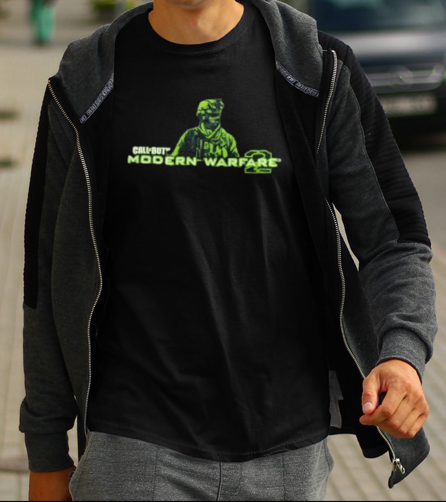 Call Of Duty Modern Warfare 2 Soldier Activision Gaming T-Shirt