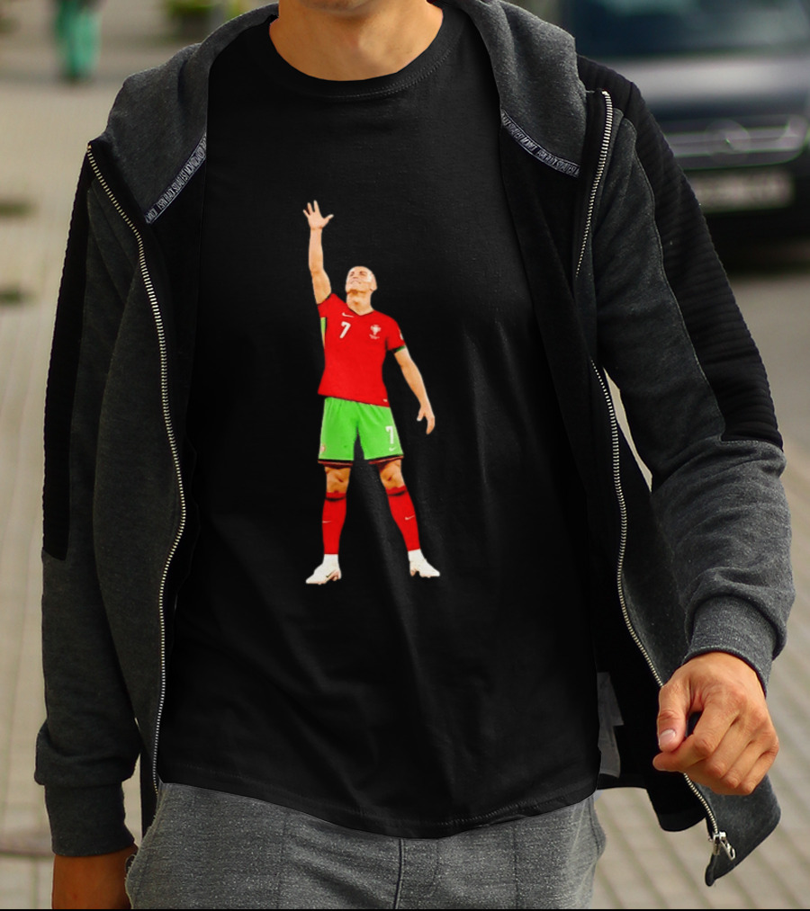 Cristiano Ronaldo 7 Portugal National Team Soccer Jersey T-Shirt