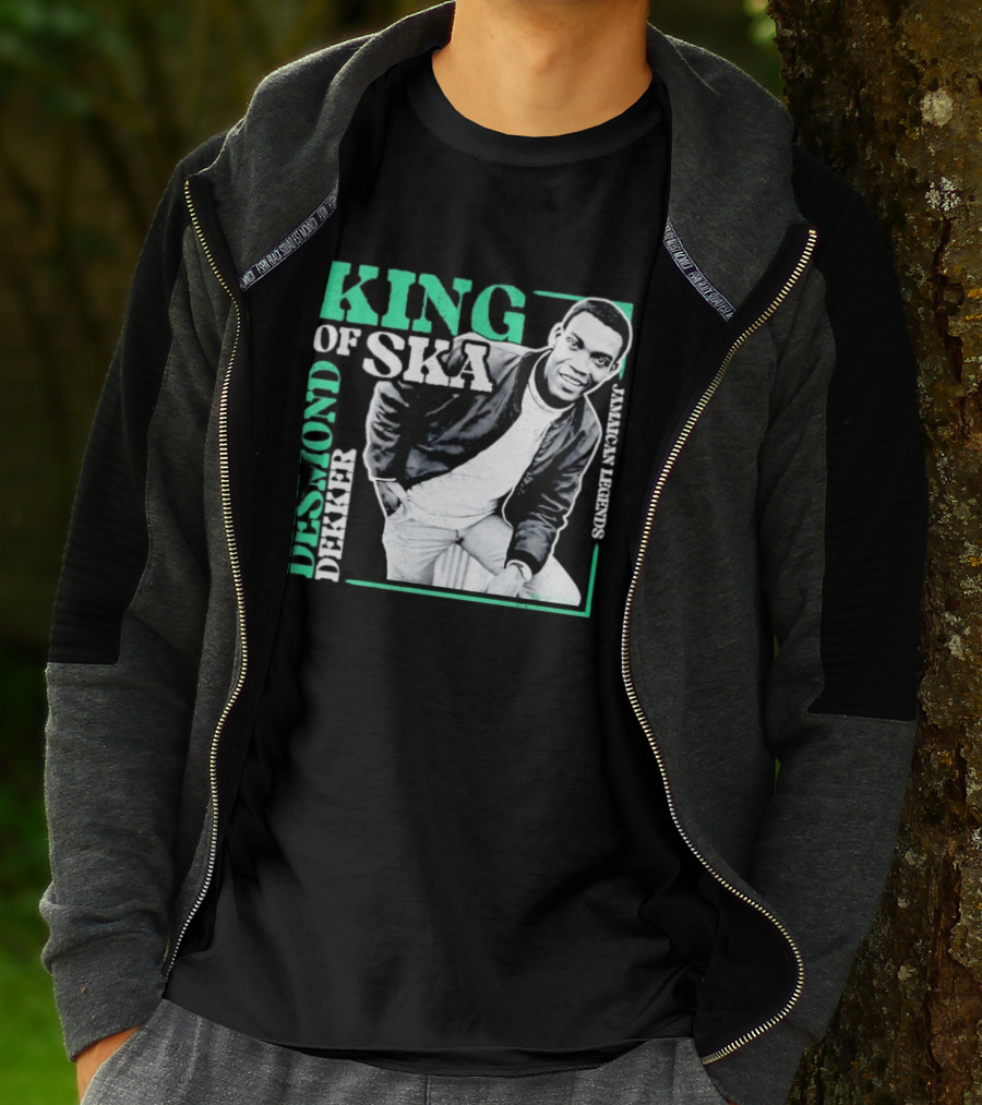Desmond Dekker King Of Ska Jamaican Legends T-Shirt