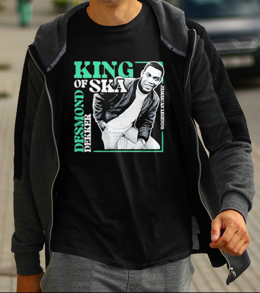 Desmond Dekker King Of Ska Jamaican Legends T-Shirt
