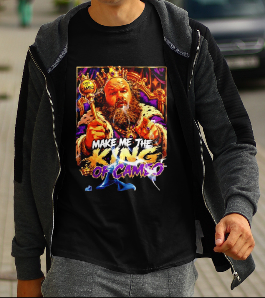 Make Me The King Of Cameo James Oja Jr Crowned Royalty T-Shirt