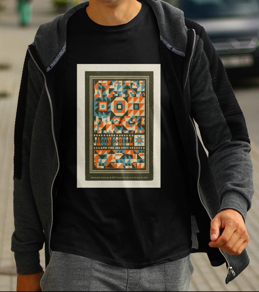 Jason Isbell And The 400 Unit Richmond Kentucky EKU Center For The Arts July 16 2026 T-Shirt