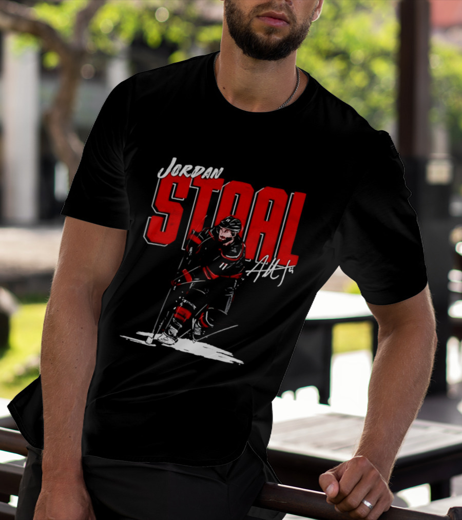 Jordan Staal Carolina Hurricanes Hockey Player Sportswear T-Shirt