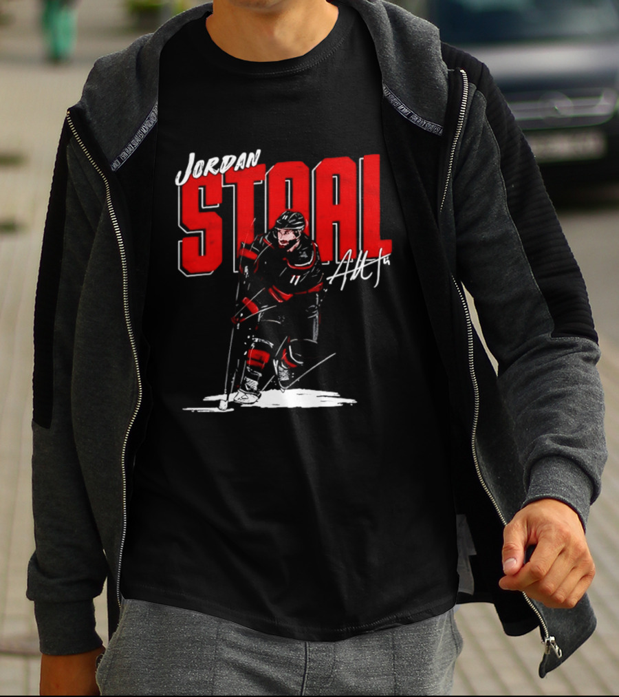 Jordan Staal Carolina Hurricanes Hockey Player Sportswear T-Shirt