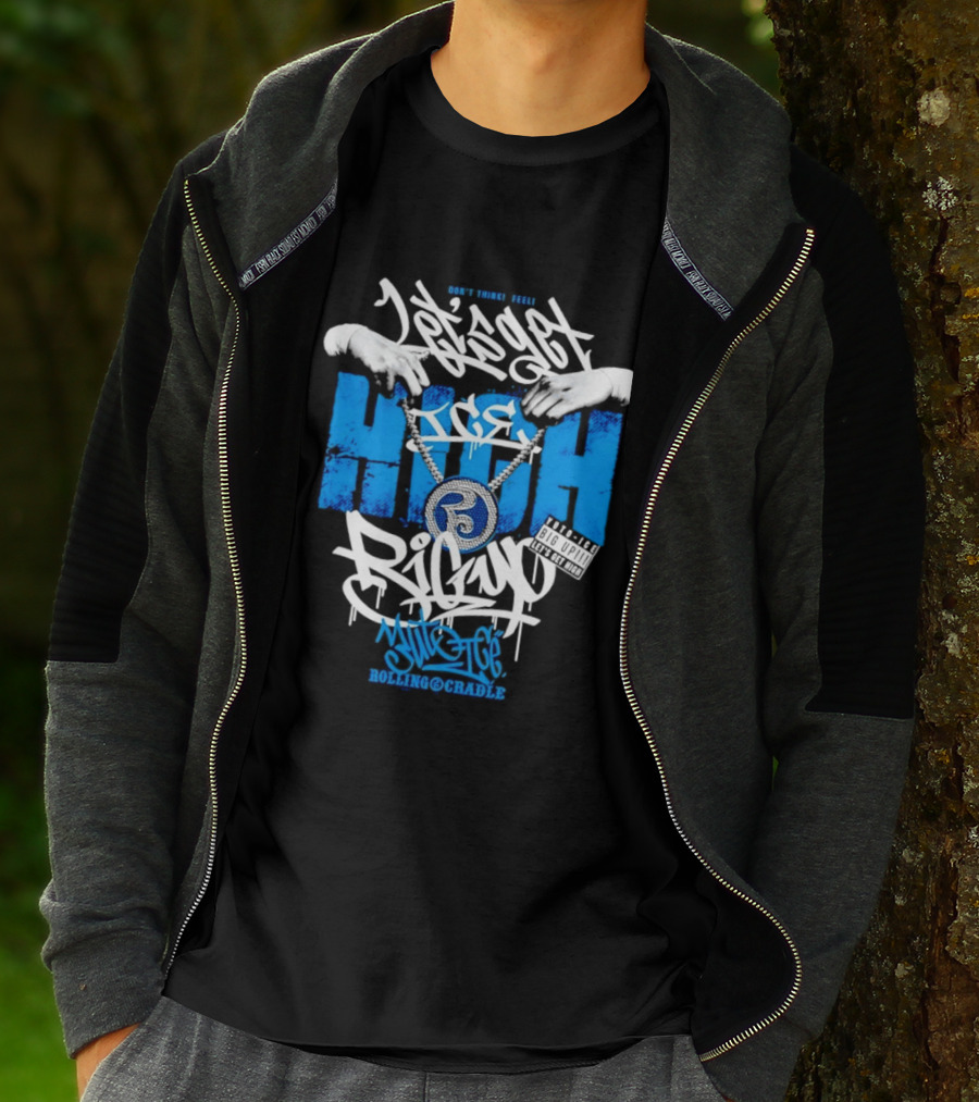 Let's Get High Yuto Ice Feel Rolling Cradle T-Shirt