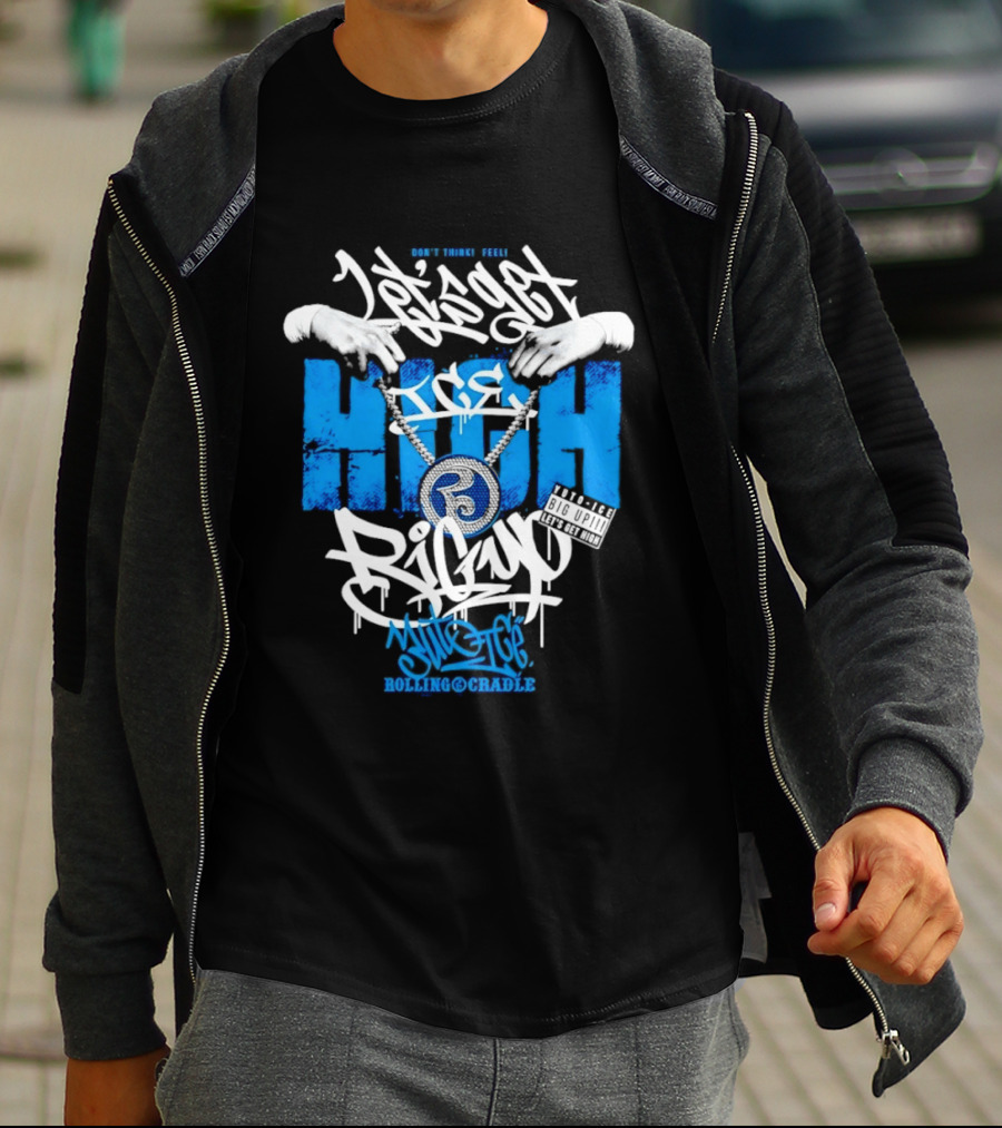 Let's Get High Yuto Ice Feel Rolling Cradle T-Shirt
