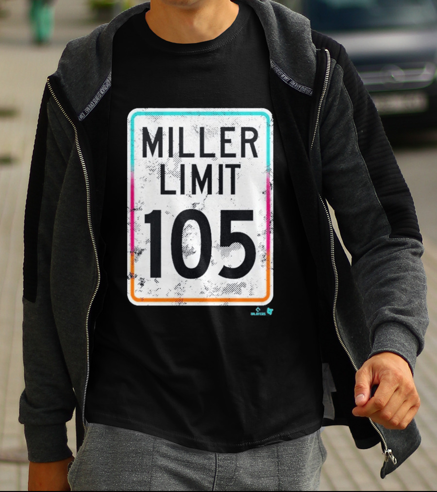 Mason Miller Limit 105 Speed Sign T-Shirt