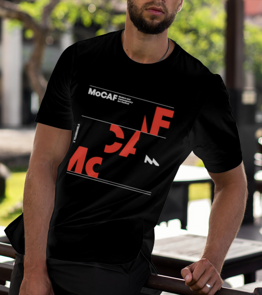 MoCAF Modern Contemporary Festival TeamManila Collaboration T-Shirt