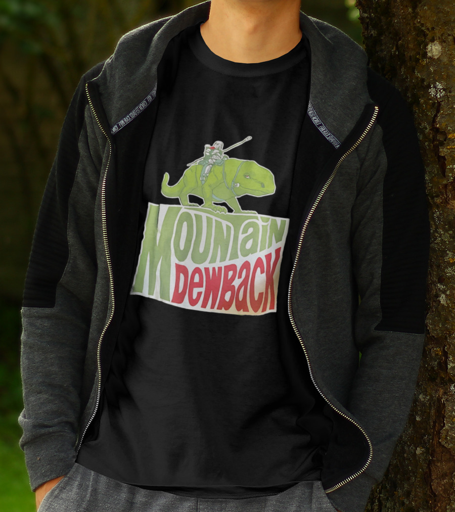 Mountain Dewback Star Wars Stormtrooper Riding Alien Creature T-Shirt