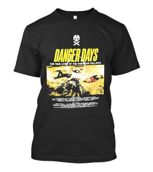 Danger Days The True Lives Of The Fabulous Killjoys Album Cover Art My Chemical Romance T-Shirt