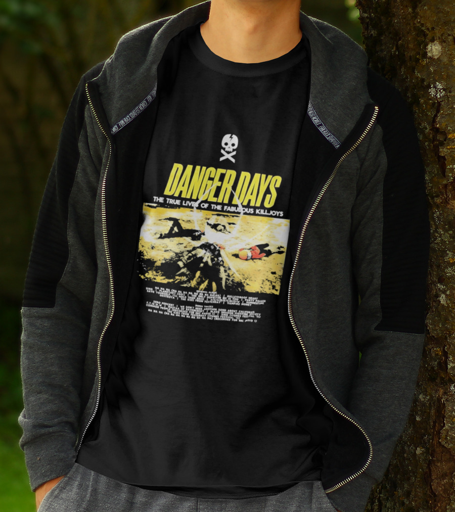 Danger Days The True Lives Of The Fabulous Killjoys Album Cover Art My Chemical Romance T-Shirt