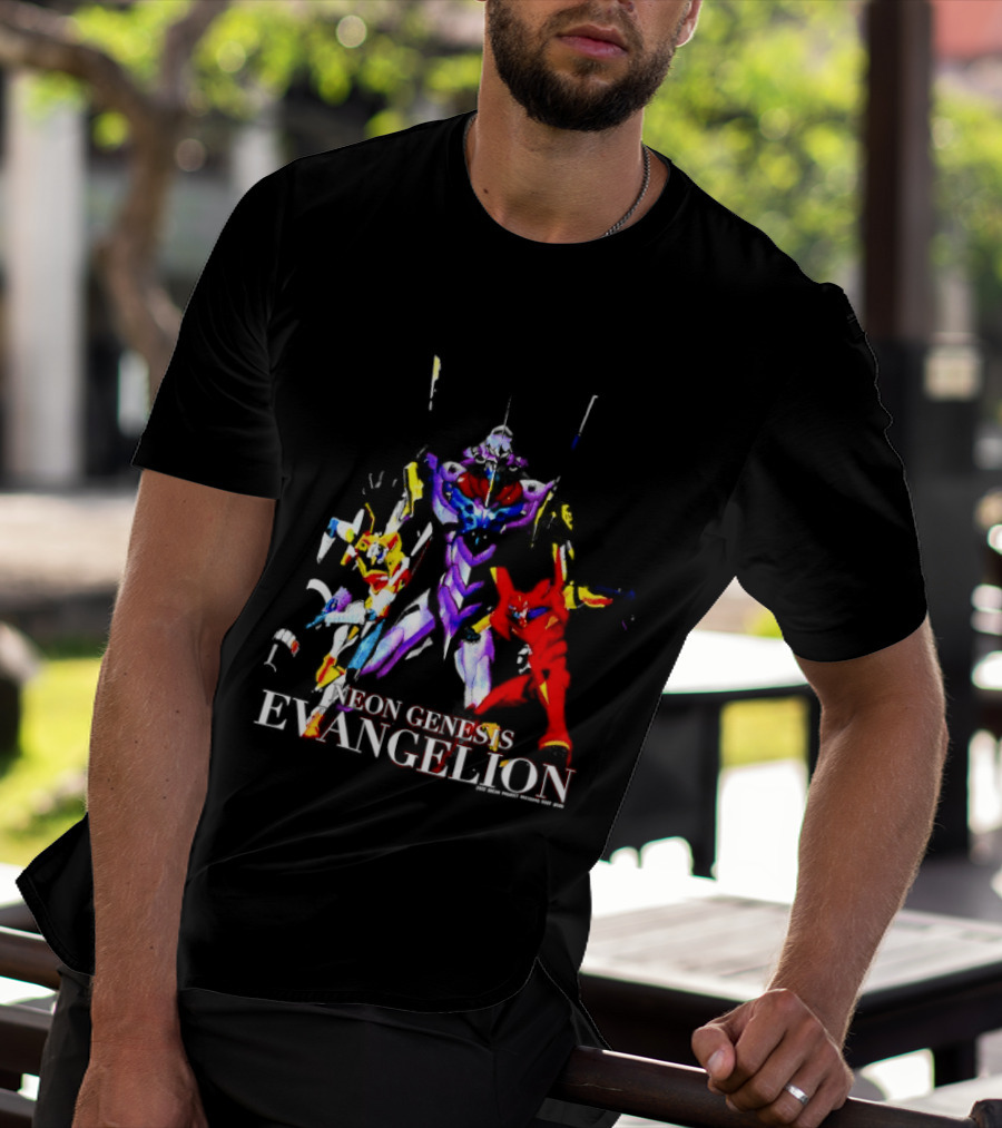 Neon Genesis Evangelion Eva Unit 01 Unit 00 Unit 02 T-Shirt