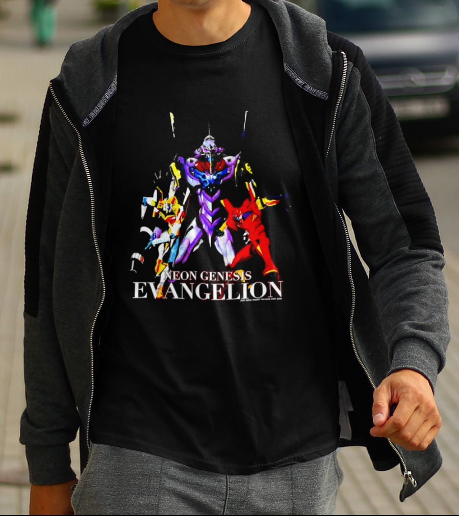 Neon Genesis Evangelion Eva Unit 01 Unit 00 Unit 02 T-Shirt