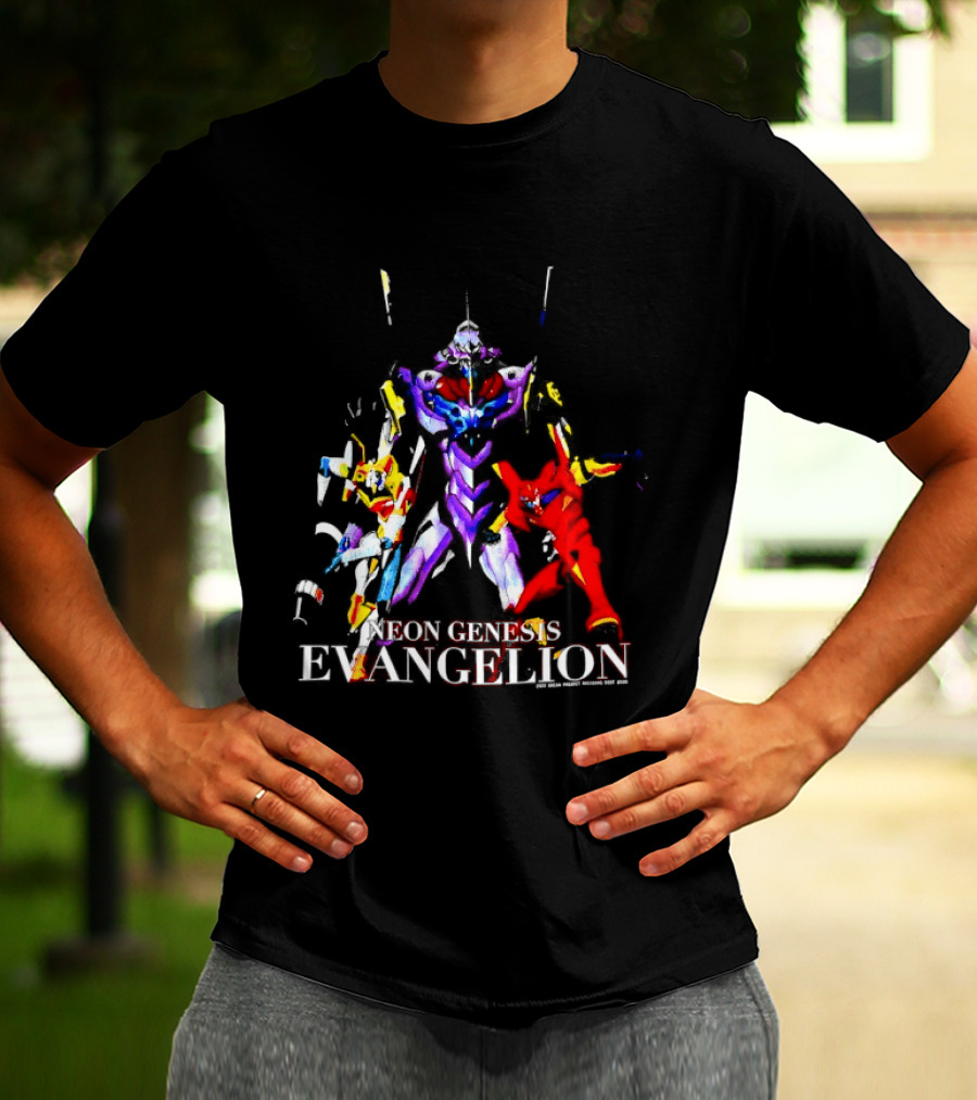 Neon Genesis Evangelion Eva Unit 01 Unit 00 Unit 02 T-Shirt