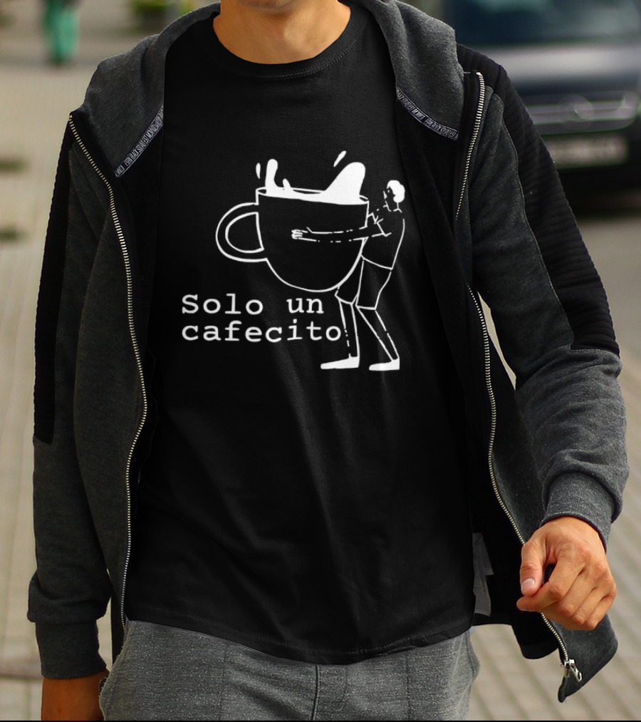 Solo Un Cafecito Tropical Death Coffee T-Shirt