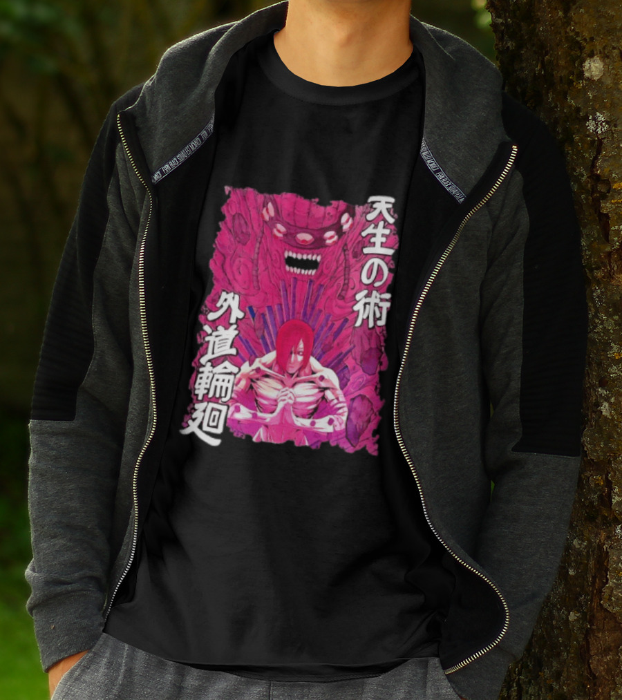 Pain Naruto Shippuden Gedo Mazo Tensei No Jutsu T-Shirt