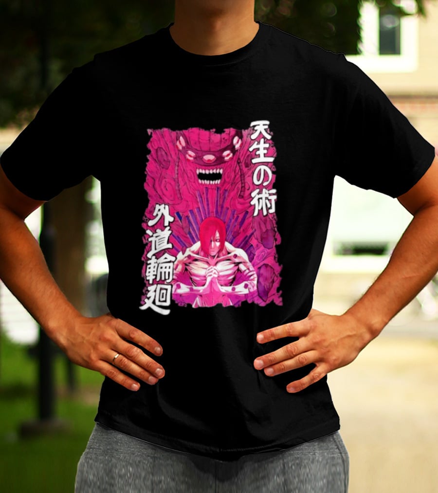 Pain Naruto Shippuden Gedo Mazo Tensei No Jutsu T-Shirt