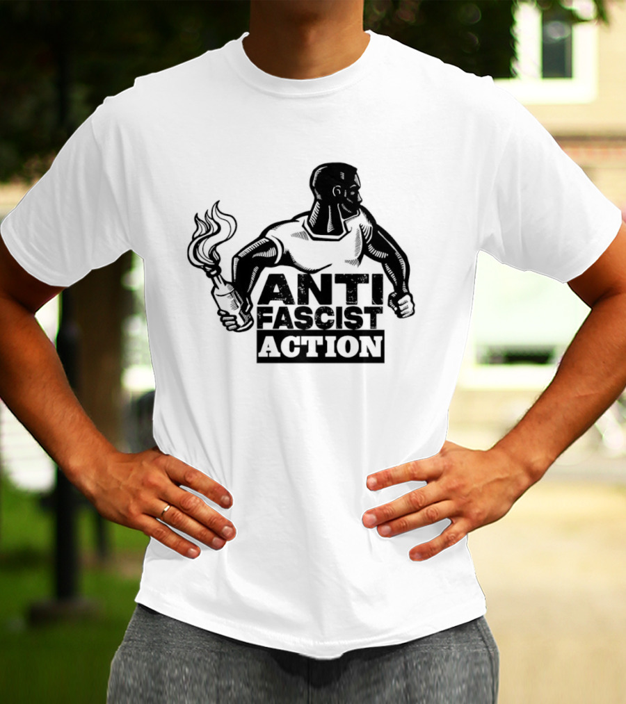 Anti Fascist Action Antifa Activism Protest Movement T-Shirt